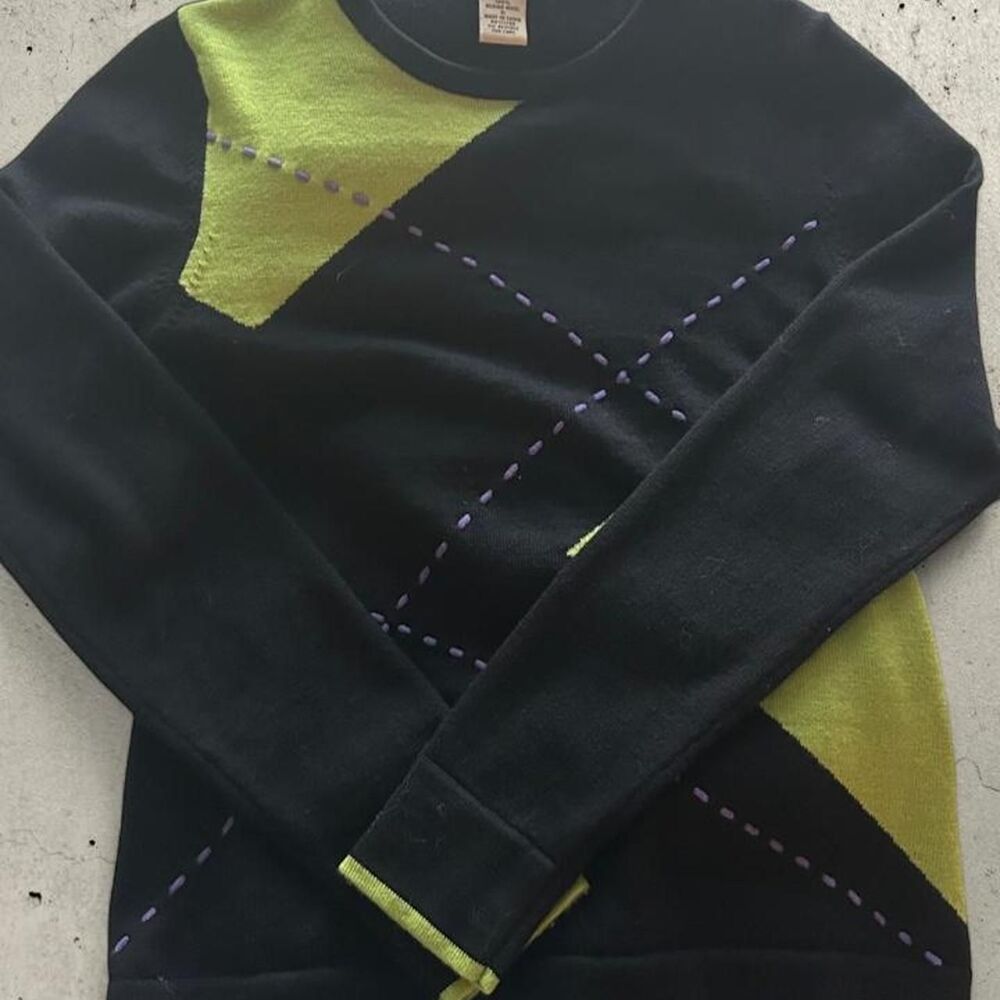 Vertical Striped Women's Jumper